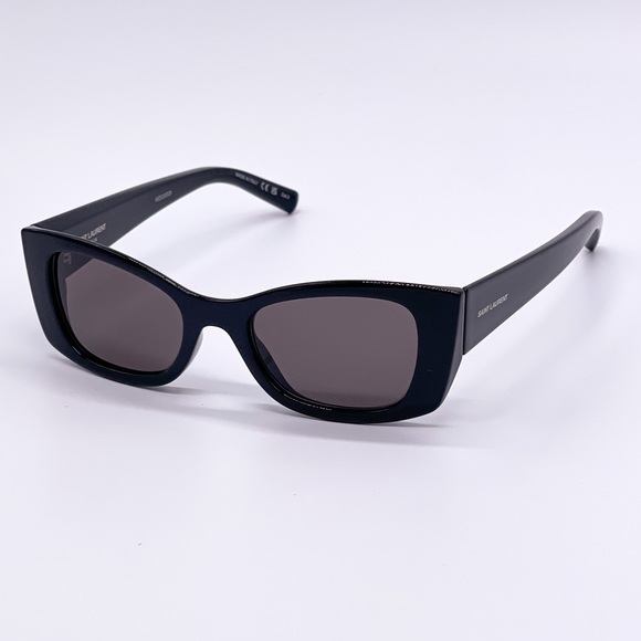 NEW  SAINT LAURENT SL593 001 BLACK WOMEN SUNGLASSES SAINT LAURENT SL 593 001 - Picture 12 of 15